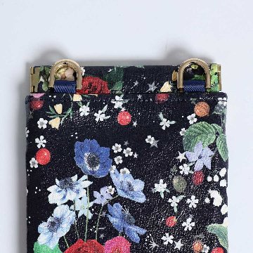 限定数ご受注商品2月下旬お届け予定『Actress flower leather』 Atelier mini pochetteの画像