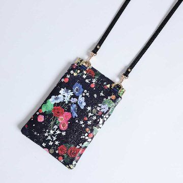 限定数ご受注商品2月下旬お届け予定『Actress flower leather』 Atelier mini pochetteの画像