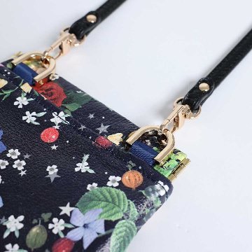 限定数ご受注商品2月下旬お届け予定『Actress flower leather』 Atelier mini pochetteの画像