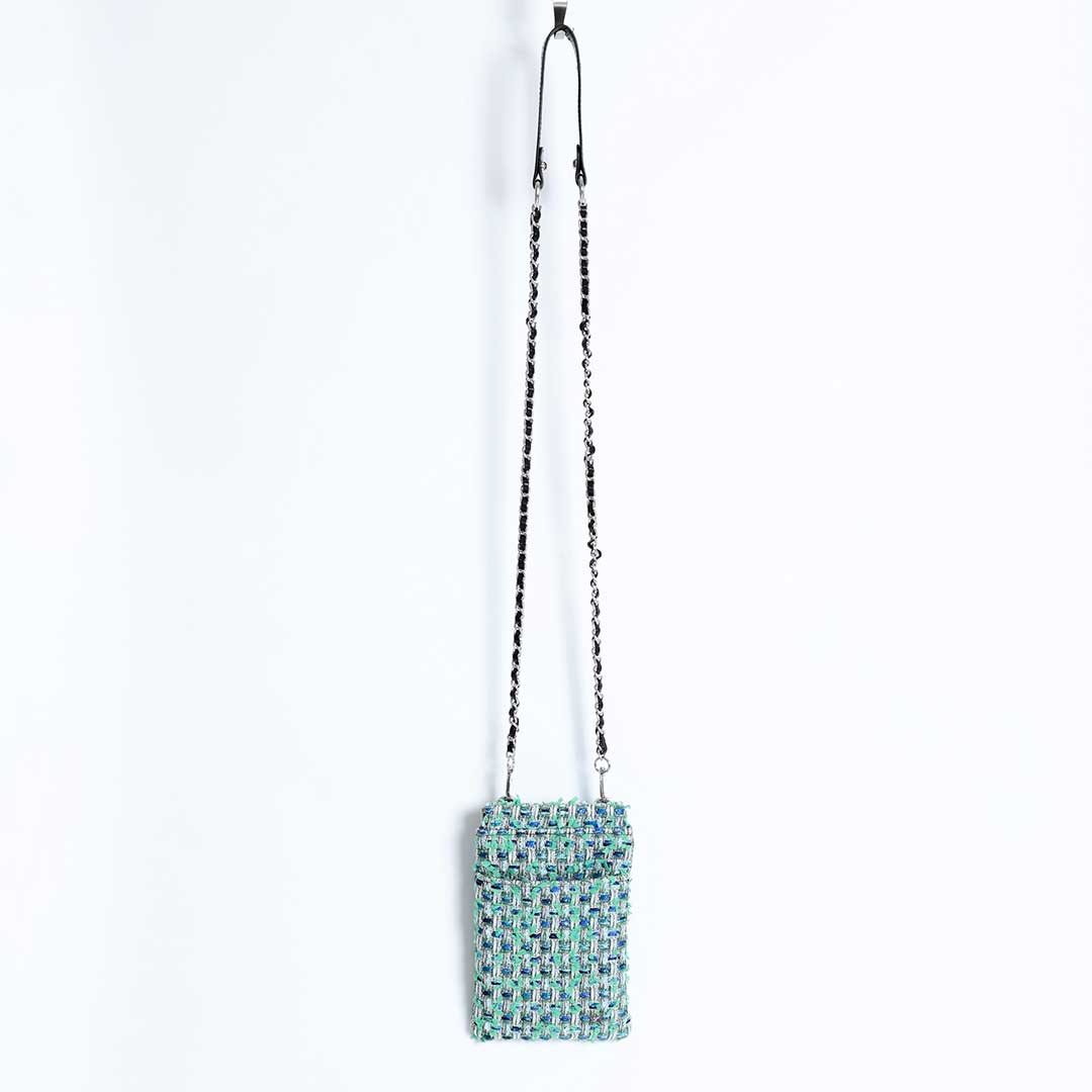 限定数ご受注商品2月下旬お届け予定『Jewel tweed』 Atelier mini pochetteの画像