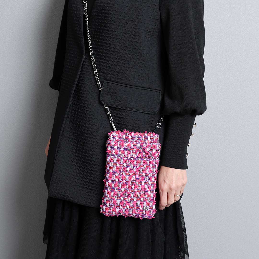 限定数ご受注商品2月下旬お届け予定『Jewel tweed』 Atelier mini pochetteの画像