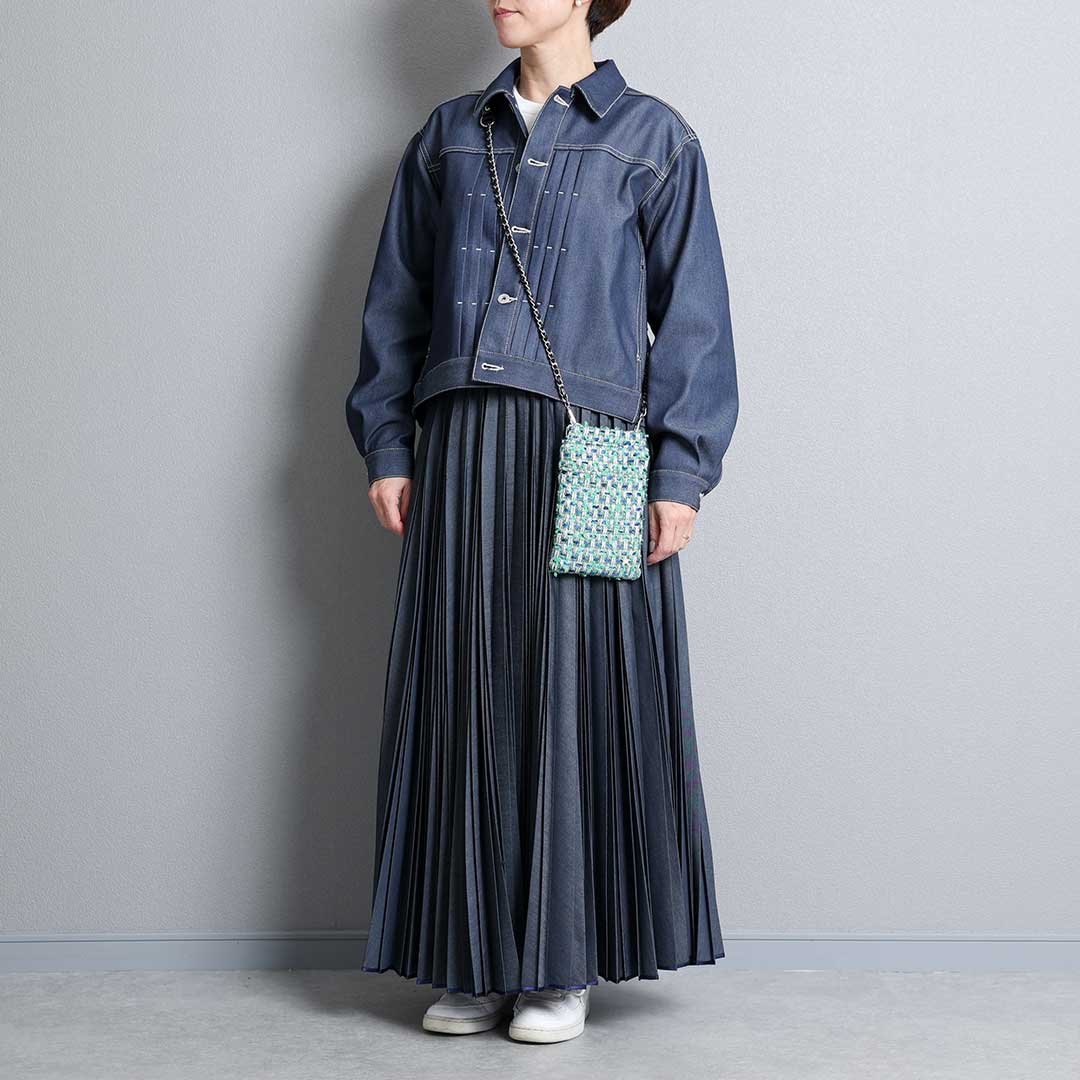 限定数ご受注商品2月下旬お届け予定『Jewel tweed』 Atelier mini pochetteの画像