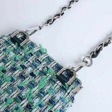 限定数ご受注商品2月下旬お届け予定『Jewel tweed』 Atelier mini pochetteの画像