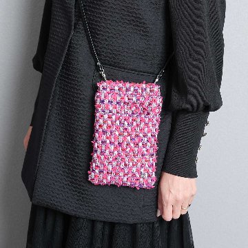 限定数ご受注商品2月下旬お届け予定『Jewel tweed』 Atelier mini pochetteの画像