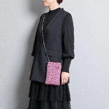 限定数ご受注商品2月下旬お届け予定『Jewel tweed』 Atelier mini pochetteの画像