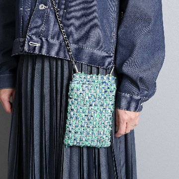 限定数ご受注商品2月下旬お届け予定『Jewel tweed』 Atelier mini pochetteの画像