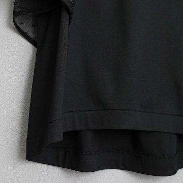 5月中旬～下旬お届け予定『Stella tulle×Whip smooth』 Cape sleeve tops【全2色】の画像