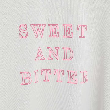 5月中旬～下旬お届け予定『Sweet&Bitter』 LOGO Tee 【全5色】の画像