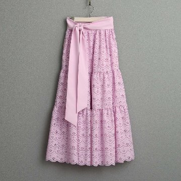 6月中旬～下旬お届け予定『The Secret Garden』 Tiered long skirt 【全3色】の画像