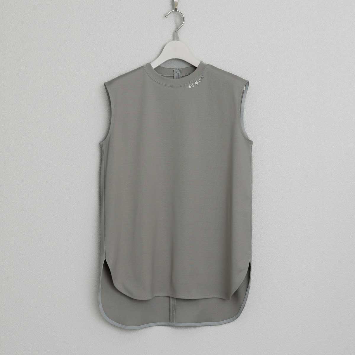 6月中旬～下旬お届け予定『Snowmelt knit』 Sleeveless tops【全4色】の画像