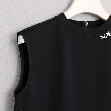 6月中旬～下旬お届け予定『Snowmelt knit』 Sleeveless tops【全4色】の画像