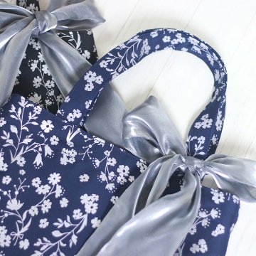 『flozen flower』 Twill Tote Bag〈全2色〉の画像