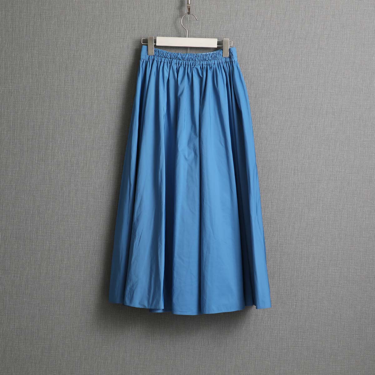 『Jewel taffeta』 flare skirt SAXE画像