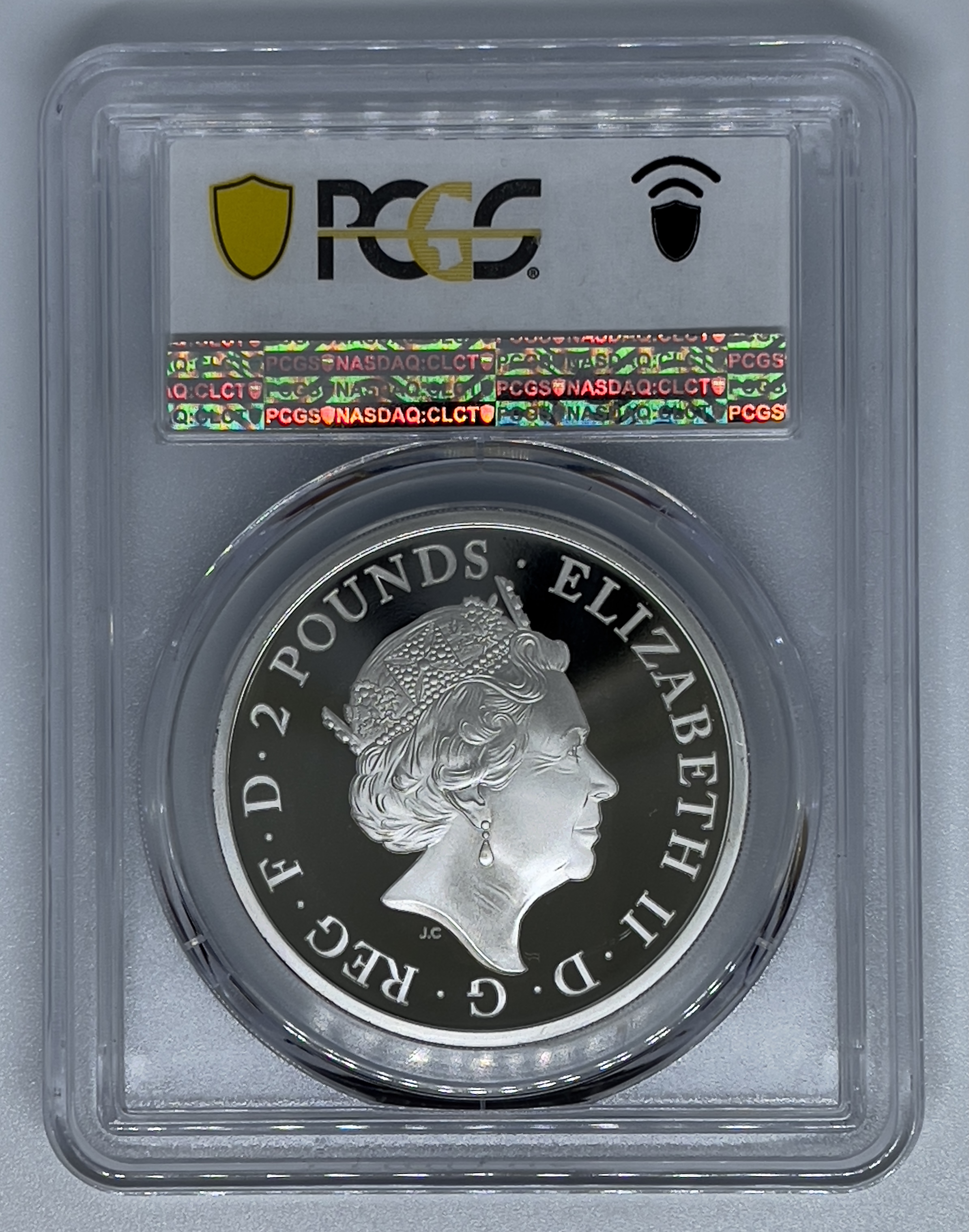 クイーンズ ビースト 銀貨 ロイヤルミント 2021  コイン PCGS NGC コンプリーターの画像