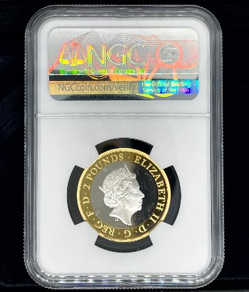 2020年 メイフラワー号出航400周年 銀貨 NGC エリザベス ロイヤルミントの画像