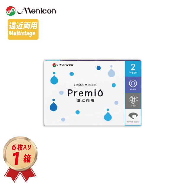 2WEEK メニコン プレミオ 遠近両用 (6枚入) 1箱の画像