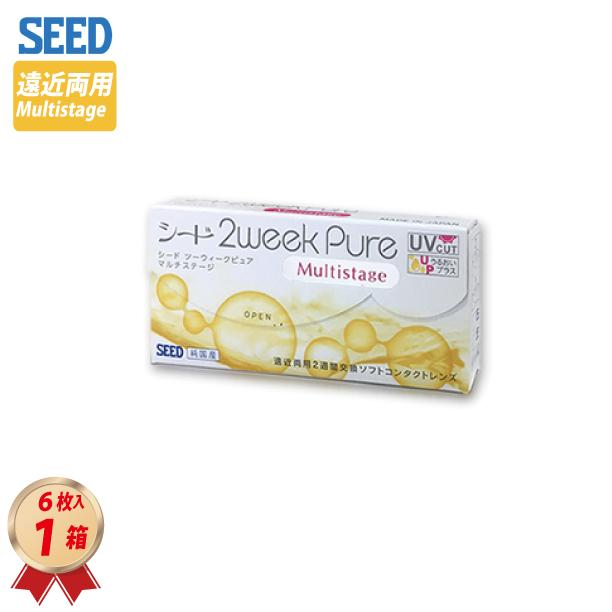 2WEEK シード 2ウィークピュア マルチステージ 6枚入り 1箱の画像