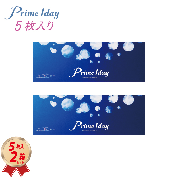 1DAY アイレ プライムワンデー 5枚入 2箱セットの画像