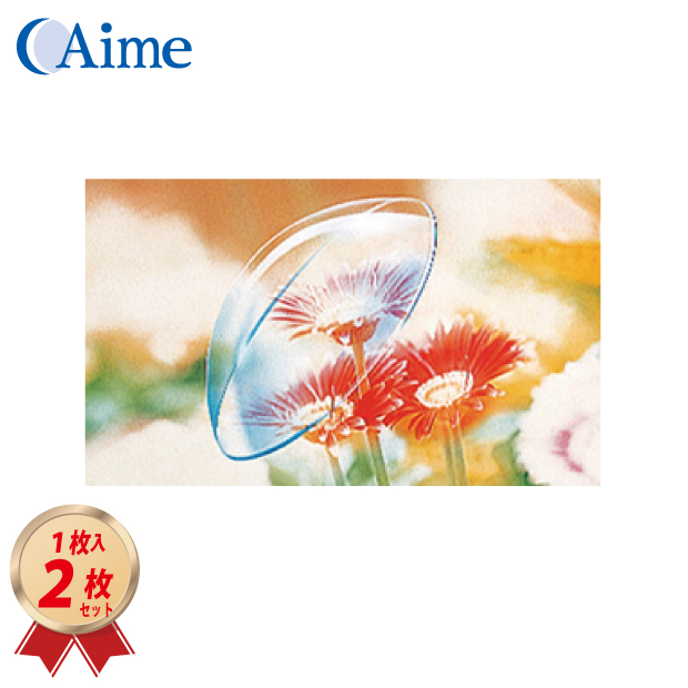 ニチコン Ex-UV 2枚セット 高酸素透過性 ハードコンタクト 日本コンタクト UVカット Aimeの画像