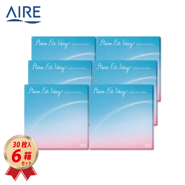 1DAY エアロフィットワンデー 30枚入り 6箱セット の画像