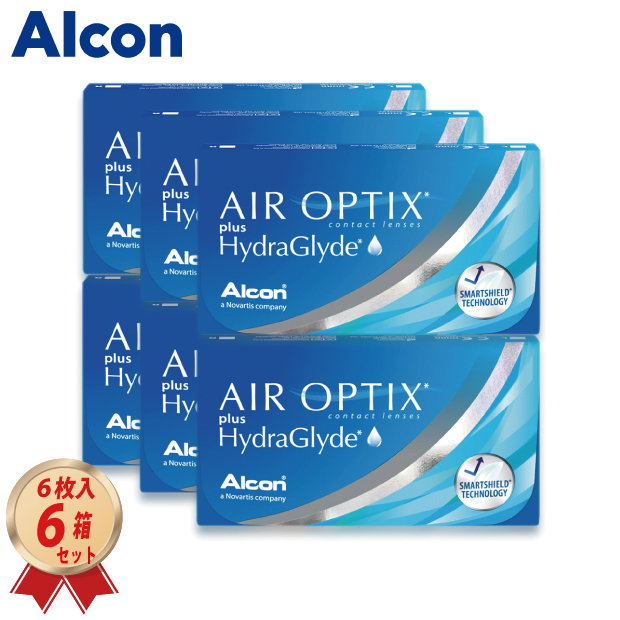 2WEEK アルコン エアオプティクス プラス ハイドラグライド (6枚入り) 6箱セットの画像