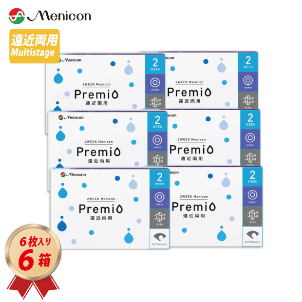 2WEEK メニコン プレミオ 遠近両用 (6枚入) 6箱セットの画像