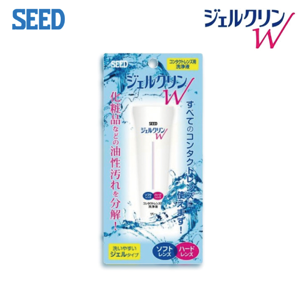 シード SEED ジェルクリンW 15ｇ ソフト・ハードレンズ両用ケア用品の画像