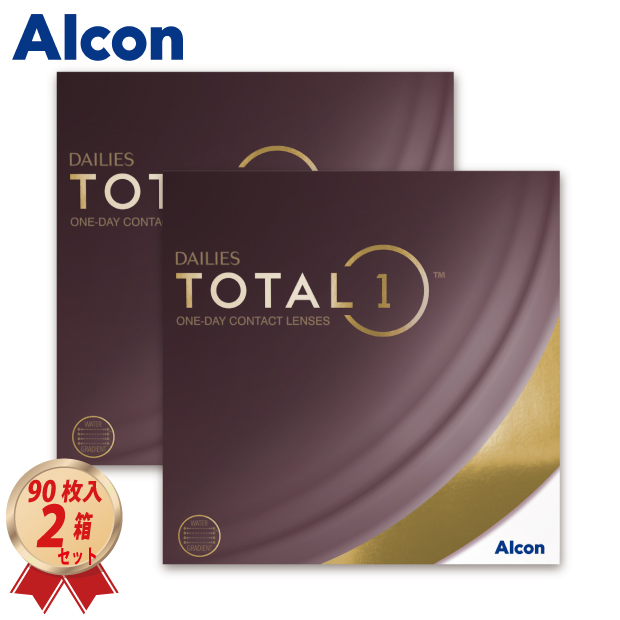1DAY アルコン デイリーズ トータルワン (90枚入り) 2箱セットの画像