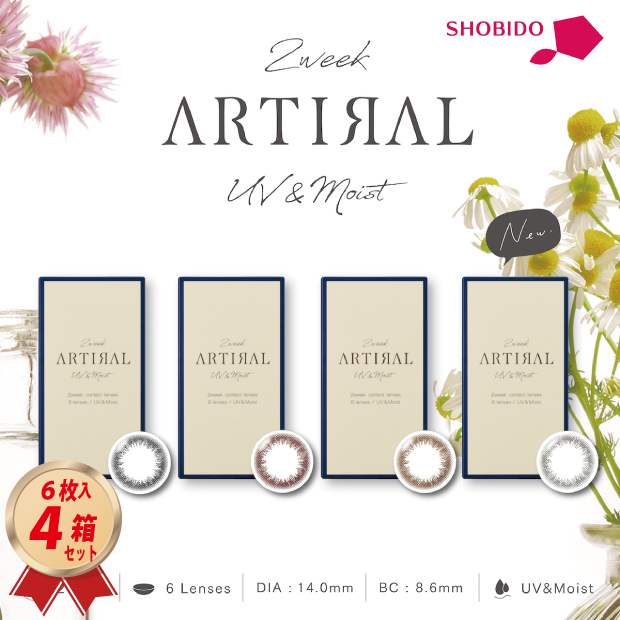 アーティラル 2week UVM 2ウィーク 4箱セットの画像