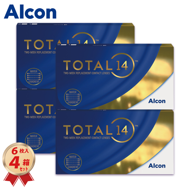 2WEEK アルコン トータル14 (6枚入り) 4箱セットの画像