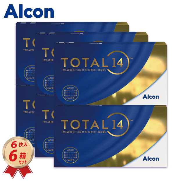 2WEEK アルコン トータル14 (6枚入り) 6箱セットの画像