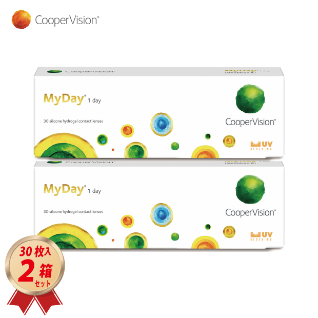 1DAY クーパービジョン マイデイ (30枚入) 2箱セットの画像