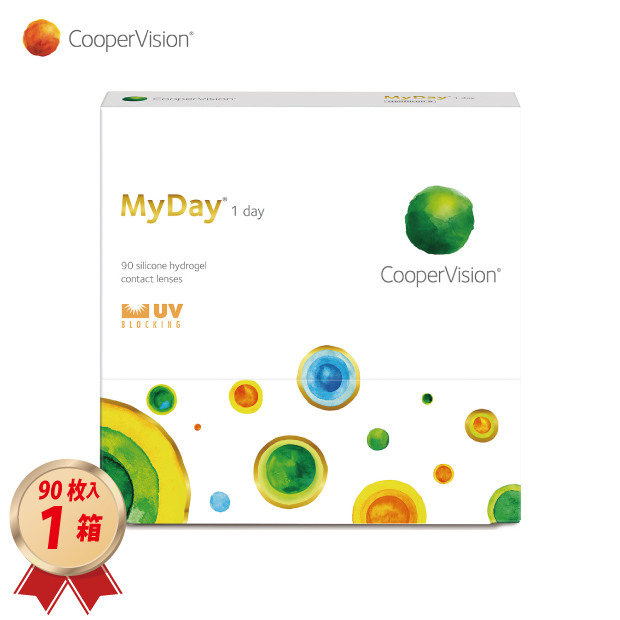 1DAY クーパービジョン マイデイ (90枚入) 1箱の画像