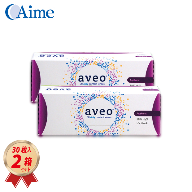 1DAY アイミー アベオ ワンデー 30枚入り 2箱セットの画像