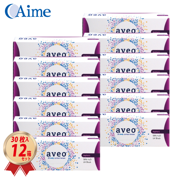 1DAY アイミー アベオ ワンデー 30枚入り 12箱セットの画像