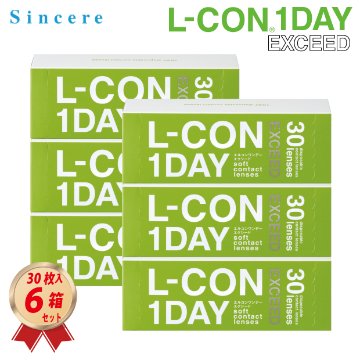 1DAY エルコンワンデー エクシード 30枚入り 6箱セットの画像