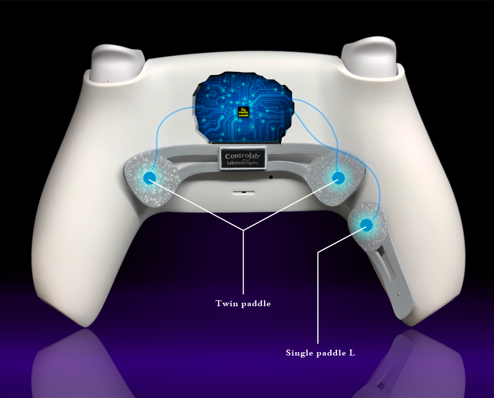 PS5コントローラー背面パドル Labshooting Pro