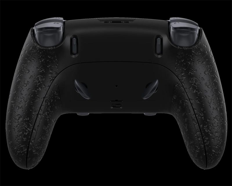 edge バックシェル交換セットブラックグリップ｜コントローラボ