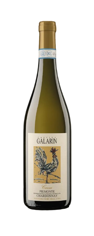 白　「カロッセィ」　ピエモンテ DOC シャルドネの画像