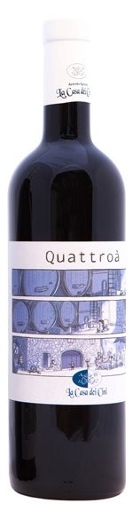 ブラックフライデーセール！30％OFF！赤　「クアットロア」　ロッソ　ウンブリア　IGP の画像