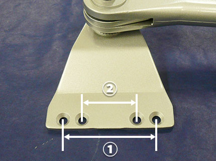 NHN30交換用（ブラケット横一線４つ穴）の画像