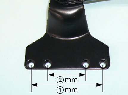 横一線4つ穴-RYOBI20シリーズの画像