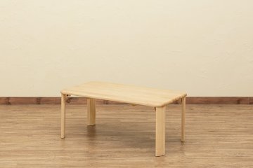 継脚付　ウッディテーブル　90×50　BR/NAの画像