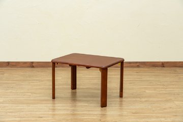 継脚付　ウッディテーブル　60×45　BR/NAの画像