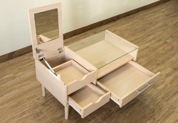 Altona　テーブルドレッサー　DBR/NA/WHの画像