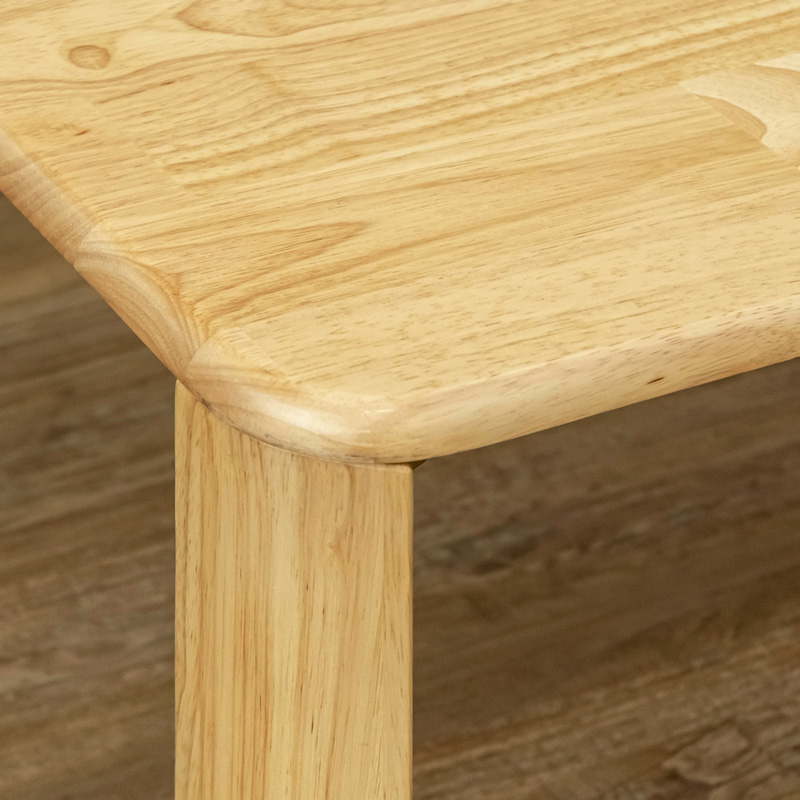 継脚付 ウッディテーブル 120×60 BR/NA