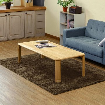継脚フォールディングテーブル　120×60 継脚付 ウッディテーブル 120×60 BR/NA