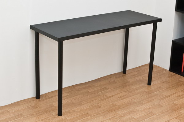 フリーテーブル　120×45　BK/WHの画像