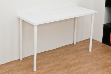 フリーテーブル　120×45　BK/WHの画像