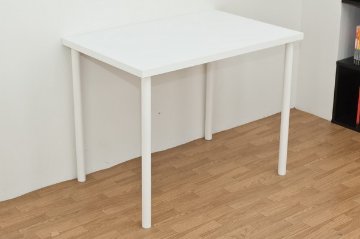 フリーテーブル　90×60　BK/WHの画像